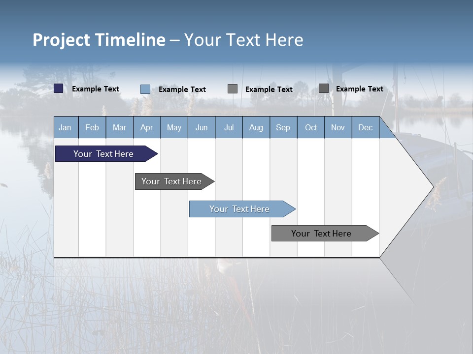 Tourisme Paysage Voyage PowerPoint Template