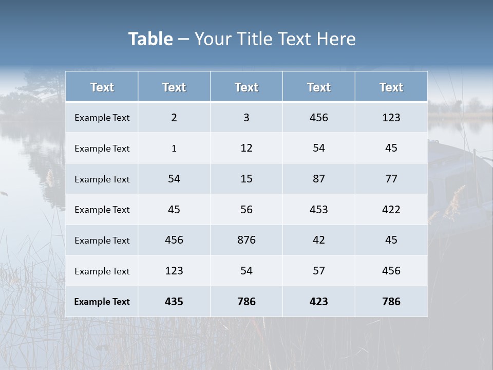 Tourisme Paysage Voyage PowerPoint Template