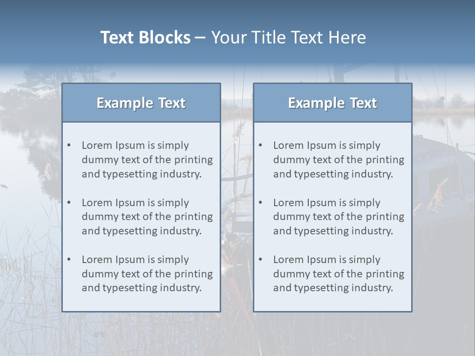 Tourisme Paysage Voyage PowerPoint Template