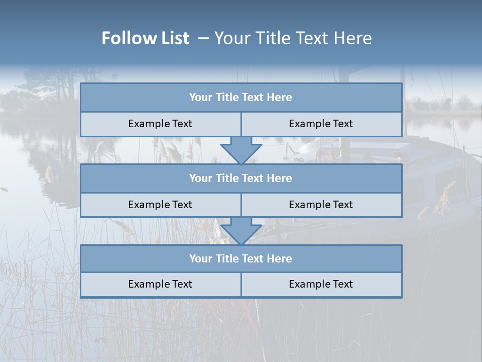 Tourisme Paysage Voyage PowerPoint Template