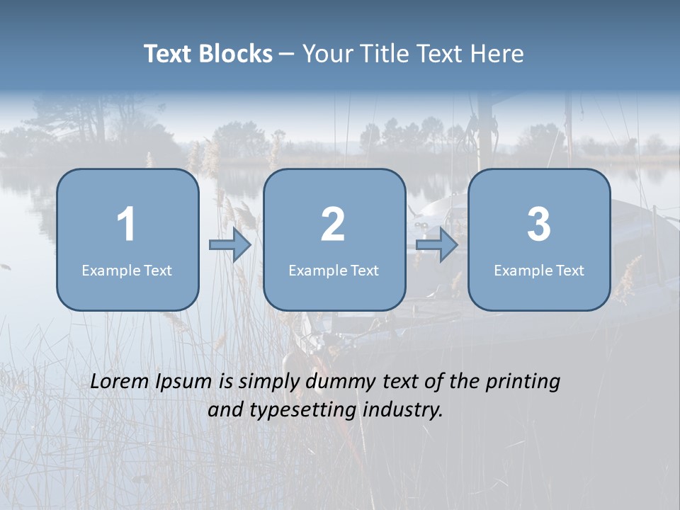 Tourisme Paysage Voyage PowerPoint Template