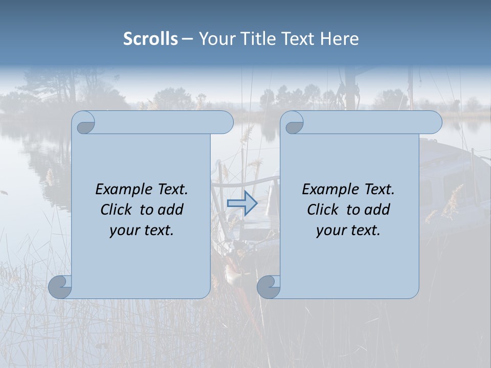 Tourisme Paysage Voyage PowerPoint Template