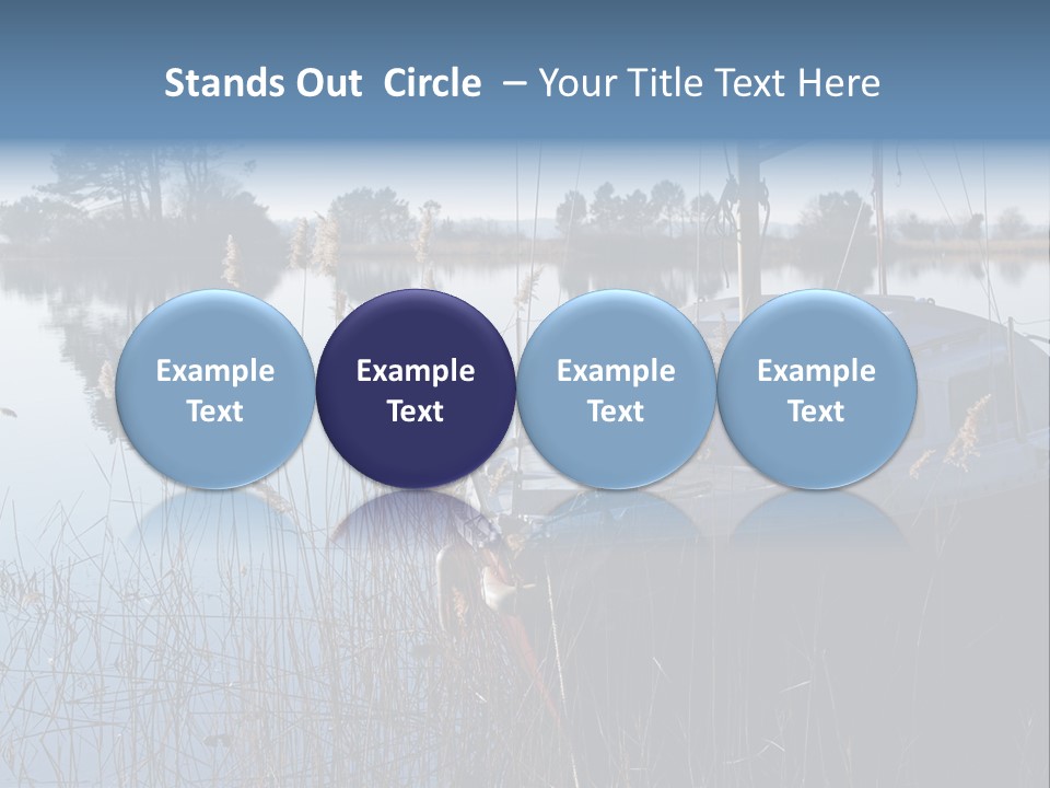 Tourisme Paysage Voyage PowerPoint Template