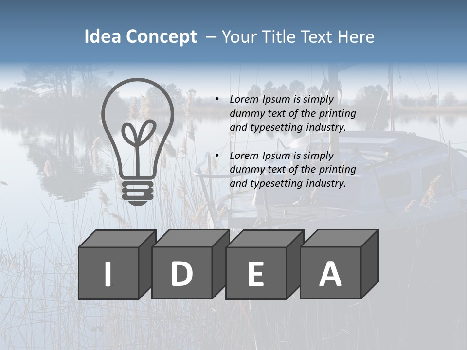 Tourisme Paysage Voyage PowerPoint Template