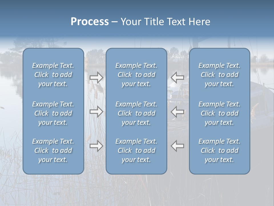 Tourisme Paysage Voyage PowerPoint Template