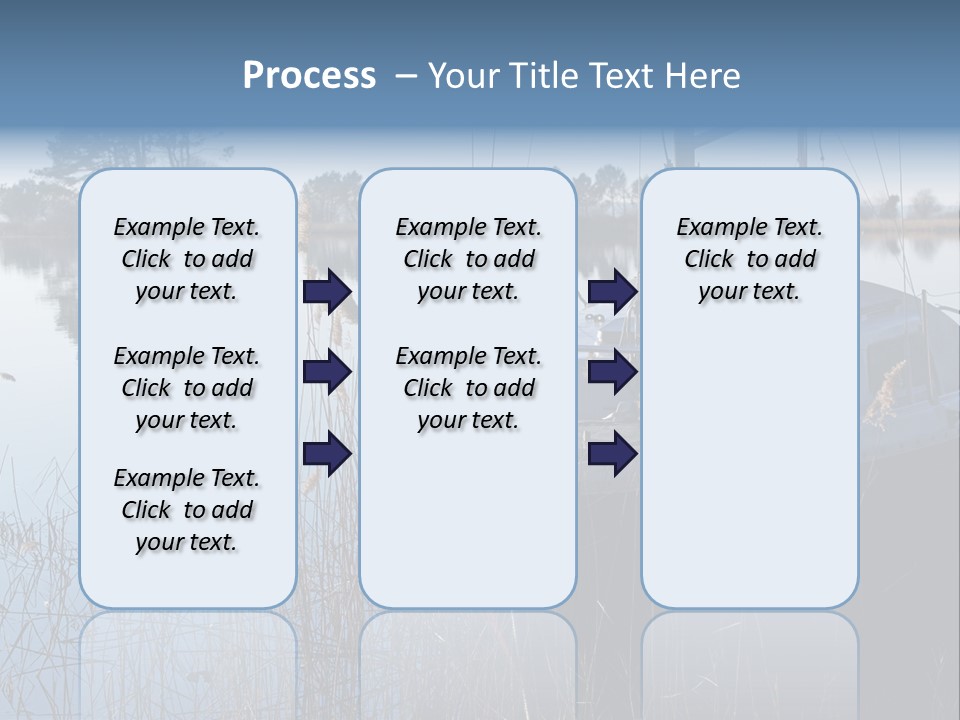 Tourisme Paysage Voyage PowerPoint Template