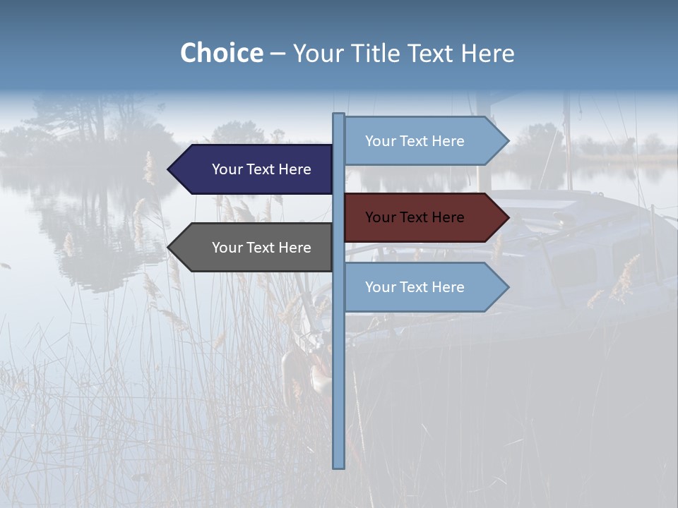 Tourisme Paysage Voyage PowerPoint Template