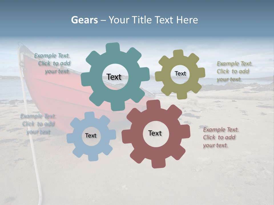 Outdoors Idyllic Landscape PowerPoint Template