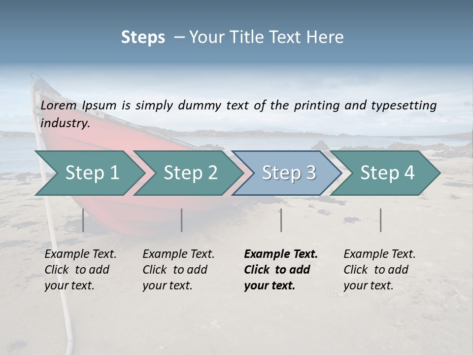 Outdoors Idyllic Landscape PowerPoint Template