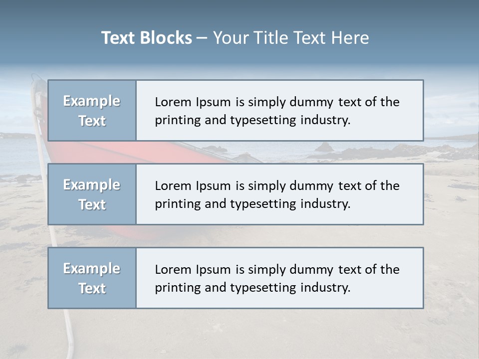 Outdoors Idyllic Landscape PowerPoint Template