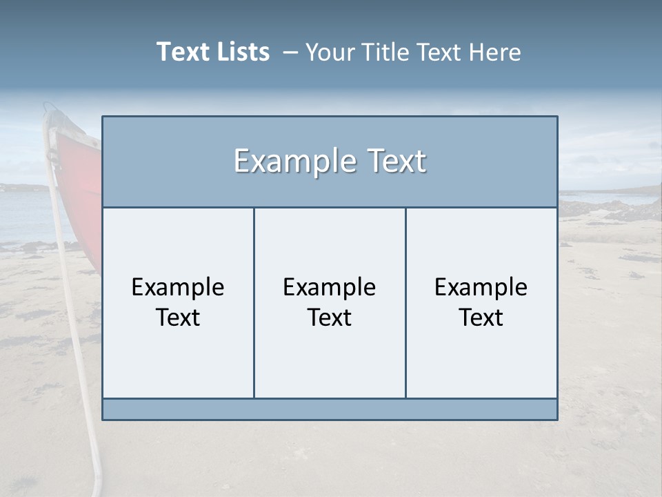 Outdoors Idyllic Landscape PowerPoint Template