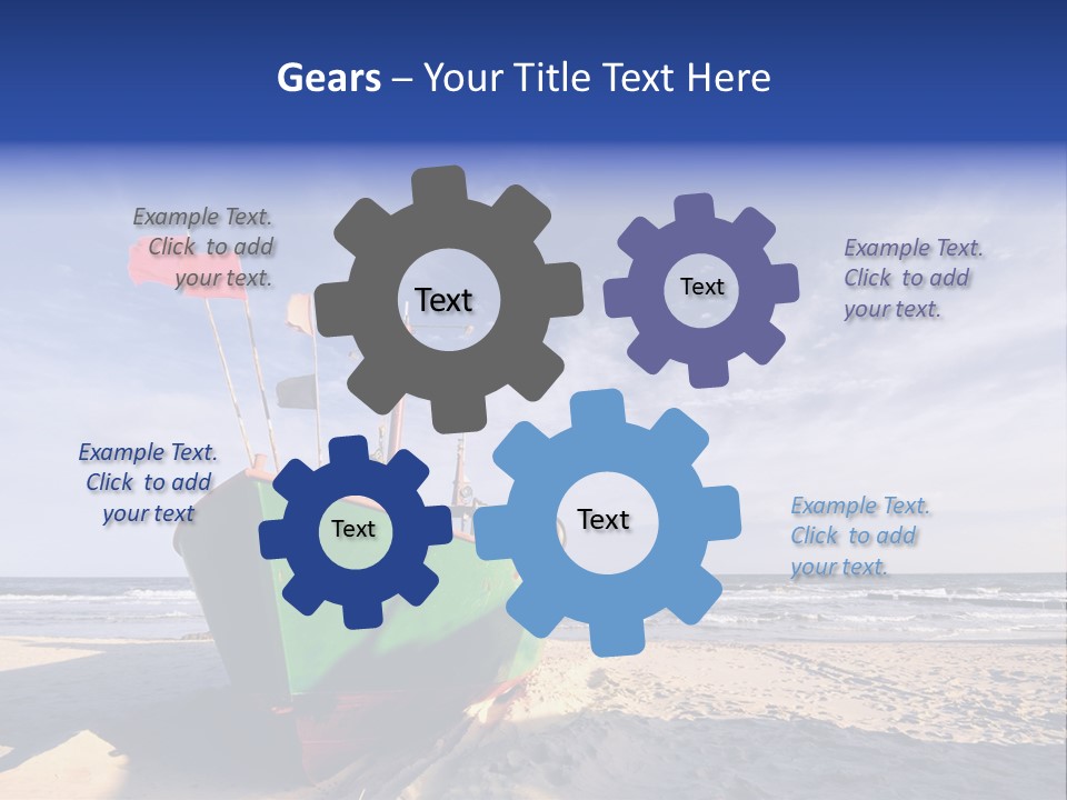 Ostsee Polen Muscheln PowerPoint Template