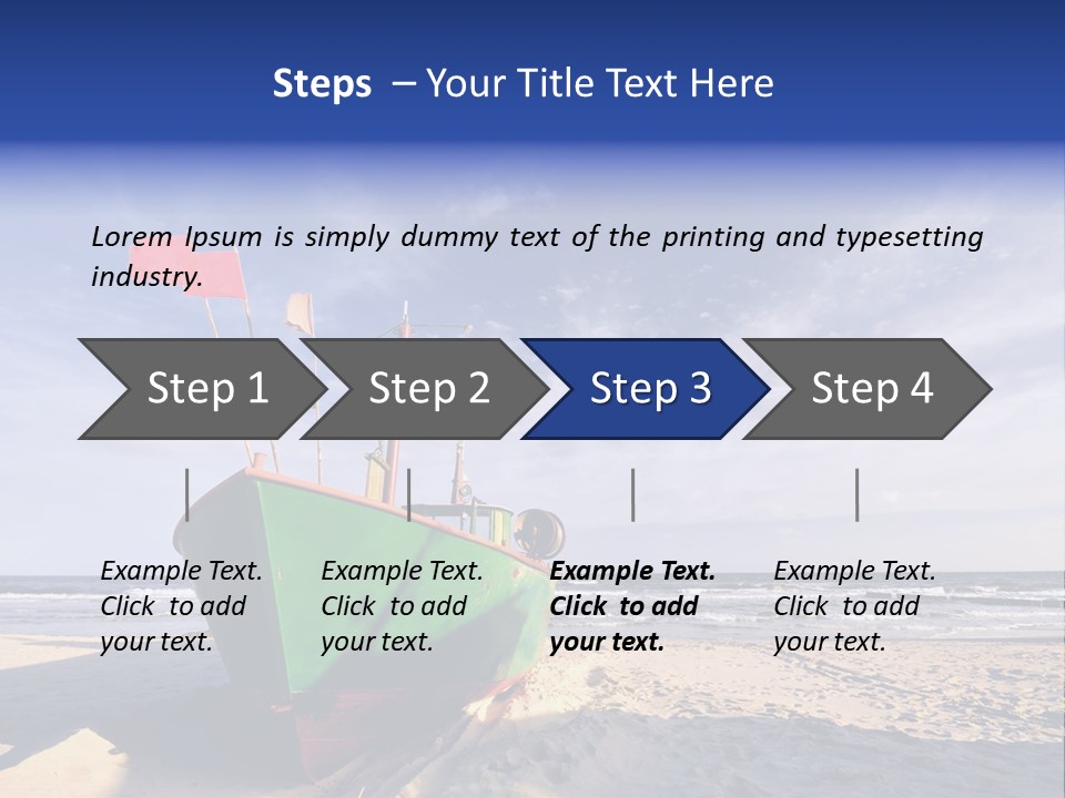 Ostsee Polen Muscheln PowerPoint Template