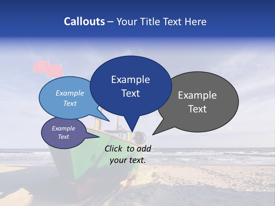 Ostsee Polen Muscheln PowerPoint Template