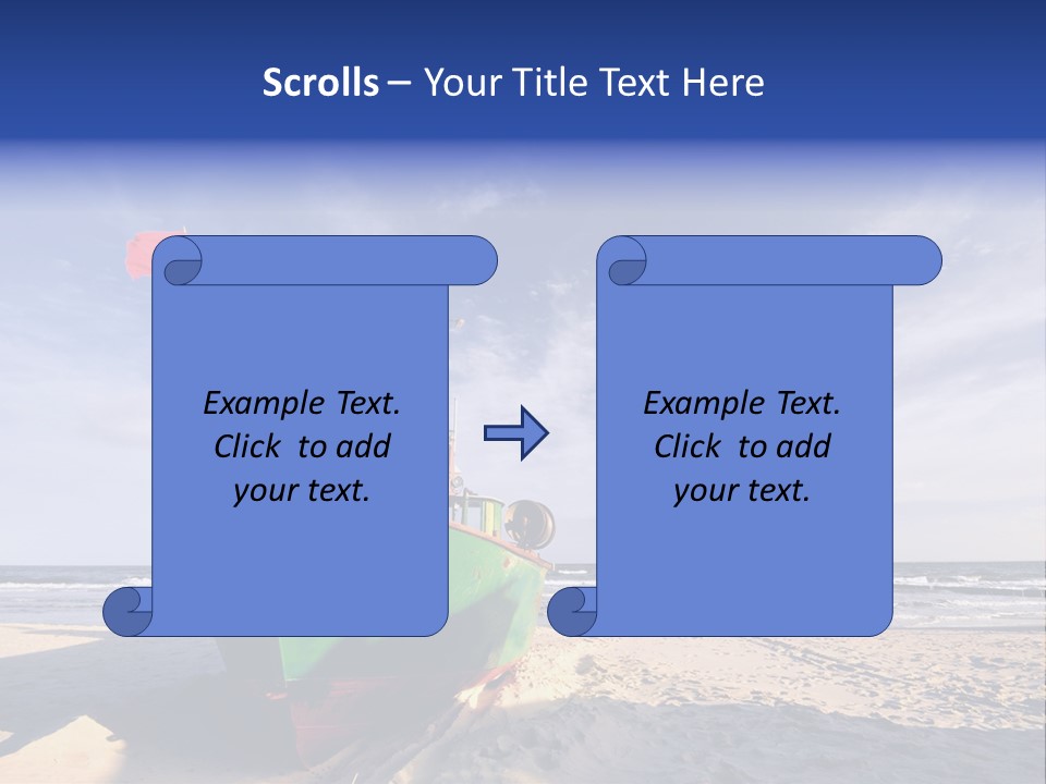 Ostsee Polen Muscheln PowerPoint Template