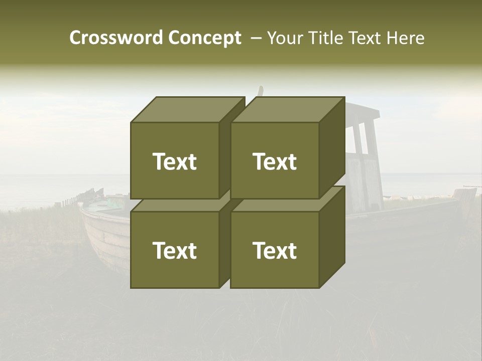 Meer Landschaft Nord PowerPoint Template