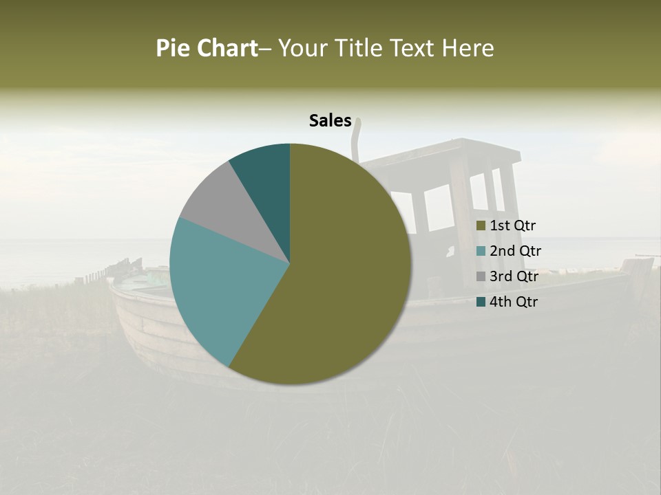 Meer Landschaft Nord PowerPoint Template