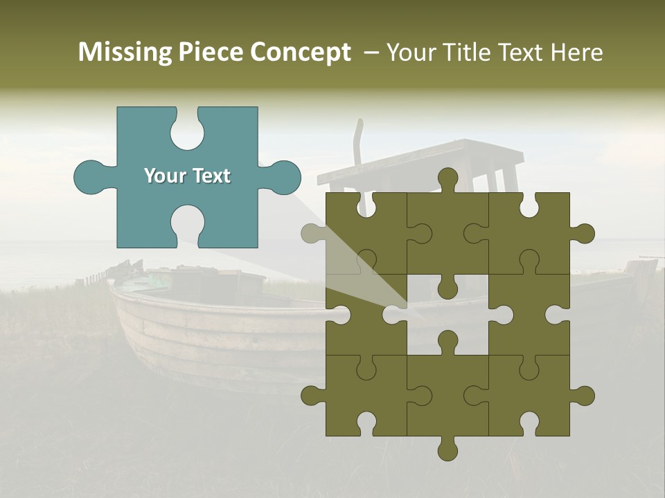 Meer Landschaft Nord PowerPoint Template