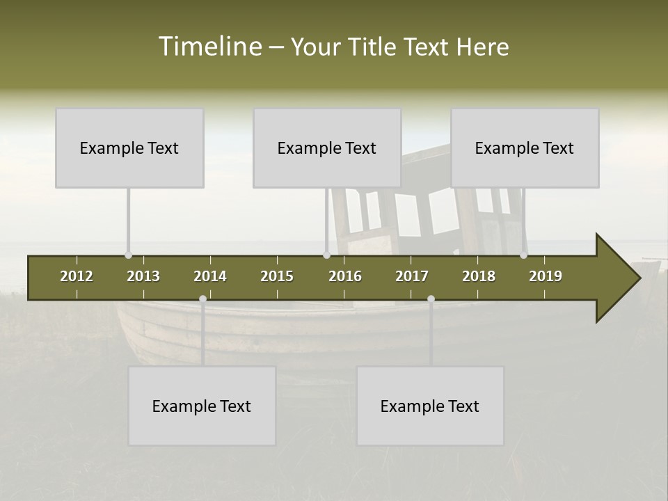 Meer Landschaft Nord PowerPoint Template