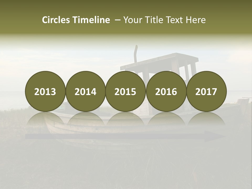 Meer Landschaft Nord PowerPoint Template