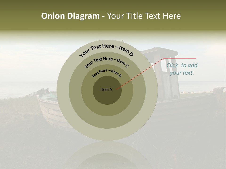 Meer Landschaft Nord PowerPoint Template