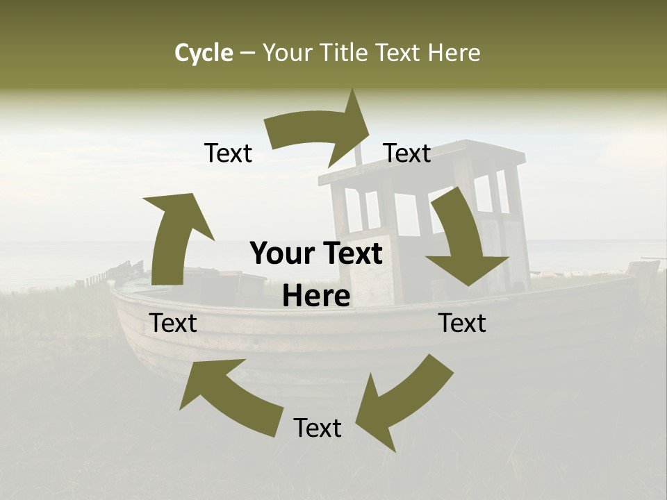 Meer Landschaft Nord PowerPoint Template