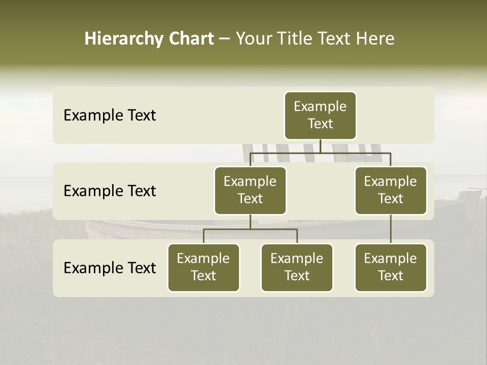 Meer Landschaft Nord PowerPoint Template