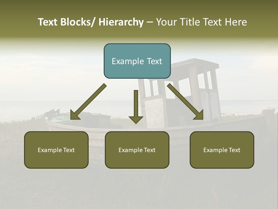 Meer Landschaft Nord PowerPoint Template