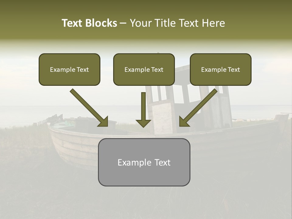 Meer Landschaft Nord PowerPoint Template
