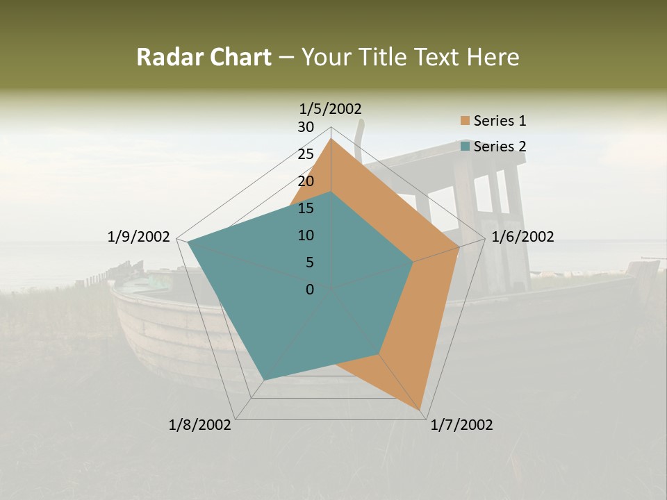 Meer Landschaft Nord PowerPoint Template