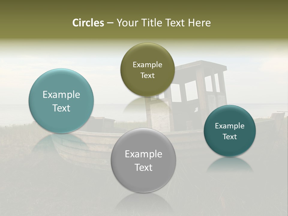 Meer Landschaft Nord PowerPoint Template