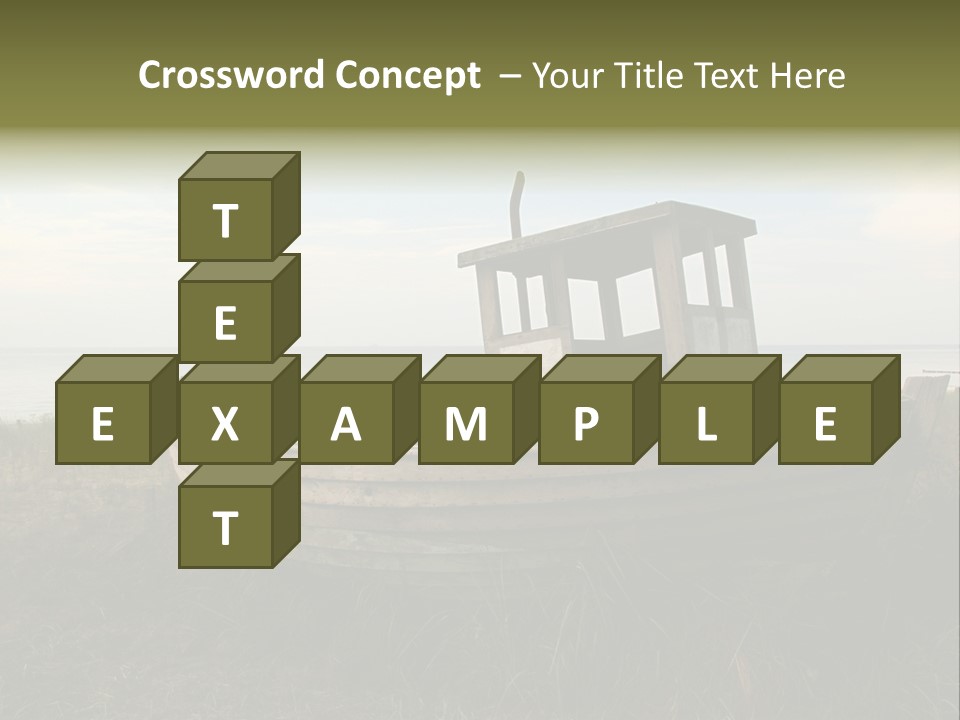 Meer Landschaft Nord PowerPoint Template