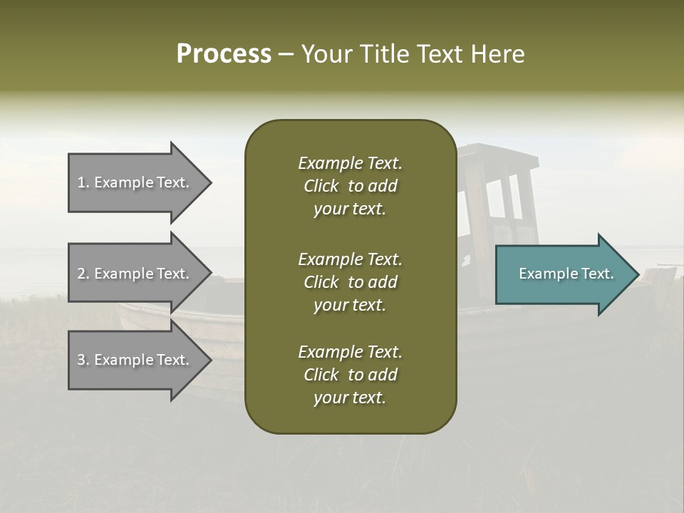 Meer Landschaft Nord PowerPoint Template