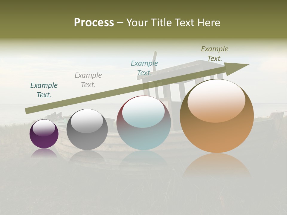 Meer Landschaft Nord PowerPoint Template