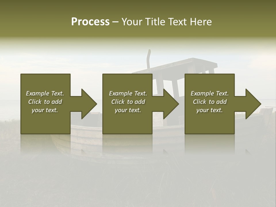 Meer Landschaft Nord PowerPoint Template
