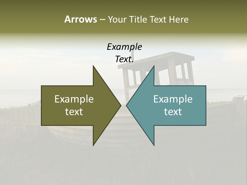 Meer Landschaft Nord PowerPoint Template