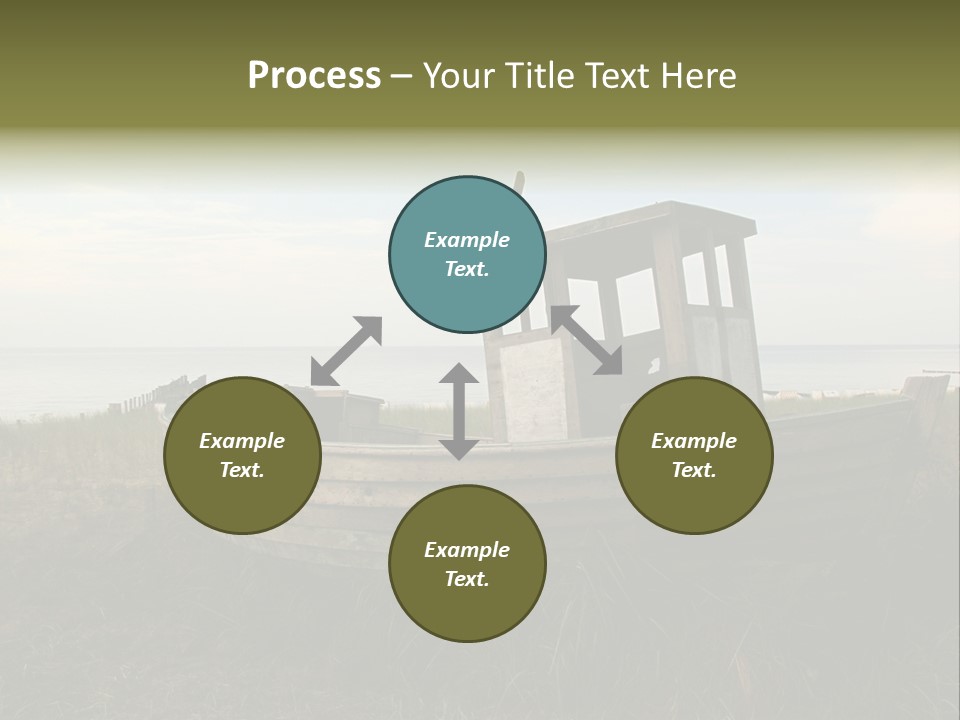 Meer Landschaft Nord PowerPoint Template