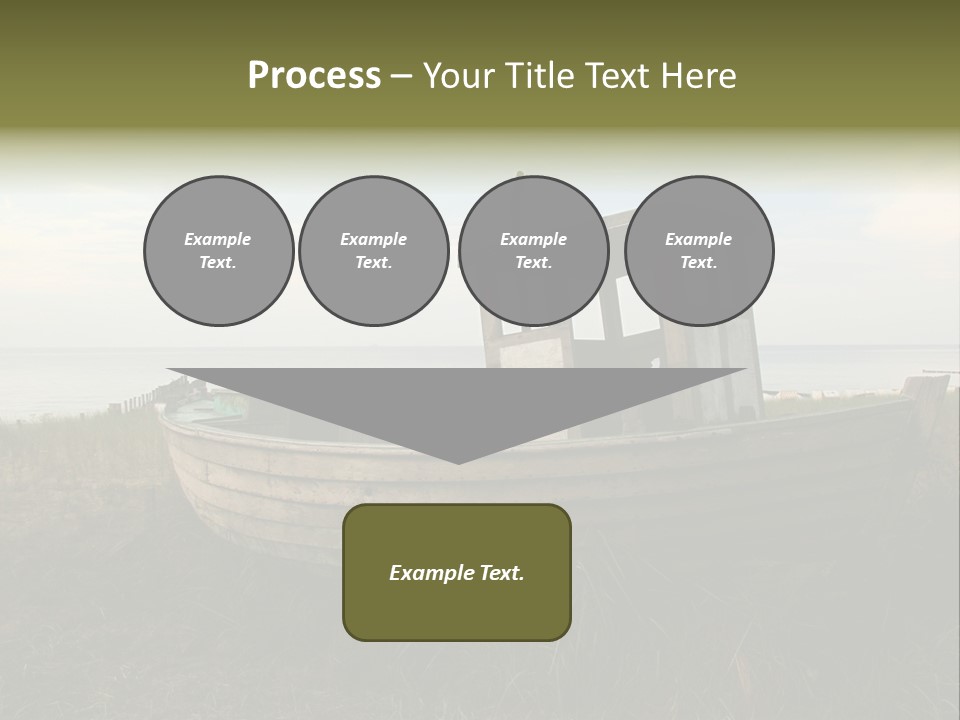 Meer Landschaft Nord PowerPoint Template