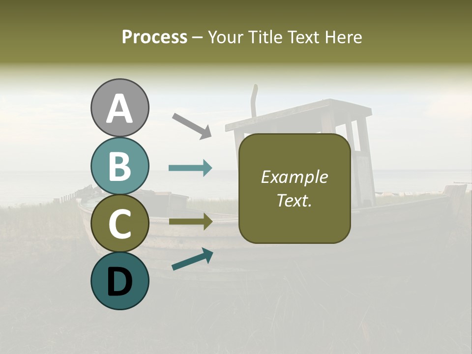 Meer Landschaft Nord PowerPoint Template