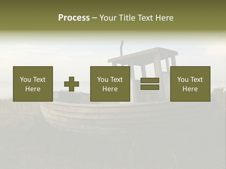 Meer Landschaft Nord PowerPoint Template