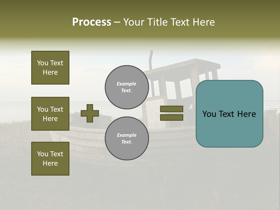 Meer Landschaft Nord PowerPoint Template