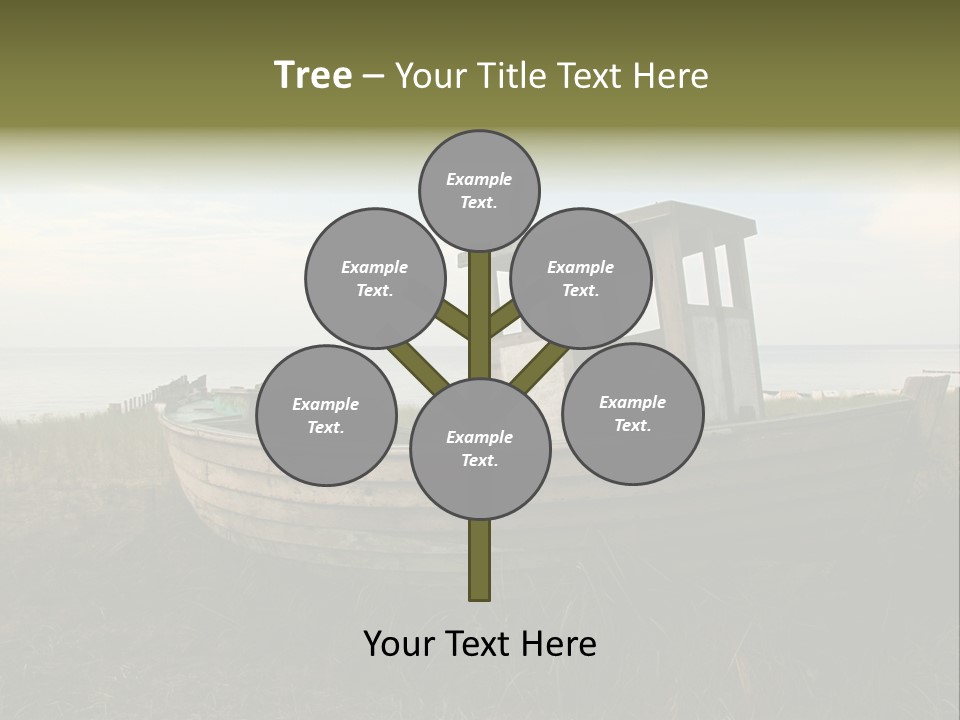 Meer Landschaft Nord PowerPoint Template