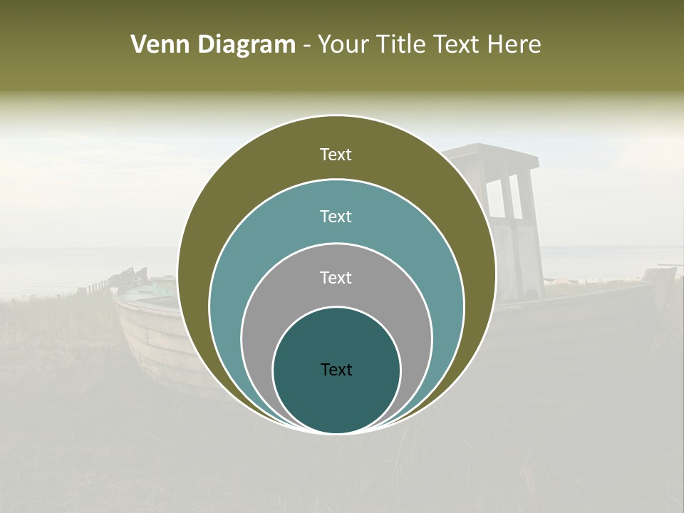 Meer Landschaft Nord PowerPoint Template
