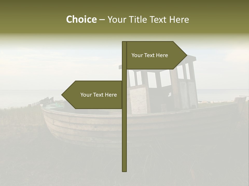 Meer Landschaft Nord PowerPoint Template