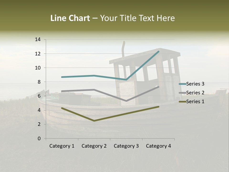 Meer Landschaft Nord PowerPoint Template