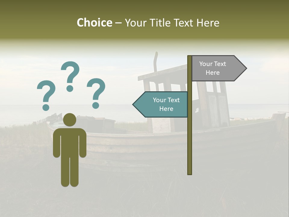 Meer Landschaft Nord PowerPoint Template