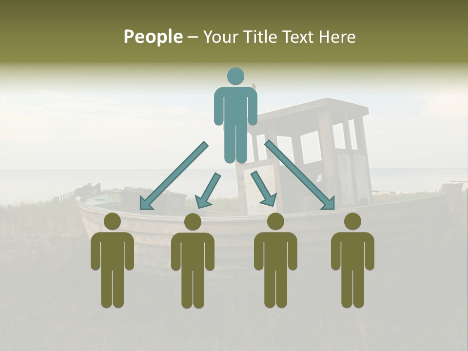 Meer Landschaft Nord PowerPoint Template