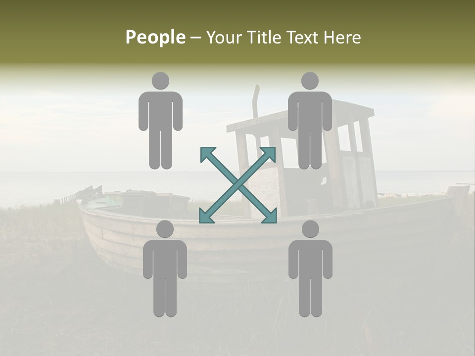 Meer Landschaft Nord PowerPoint Template