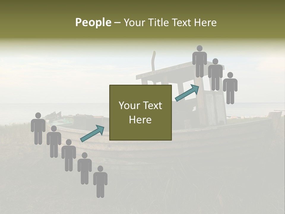 Meer Landschaft Nord PowerPoint Template