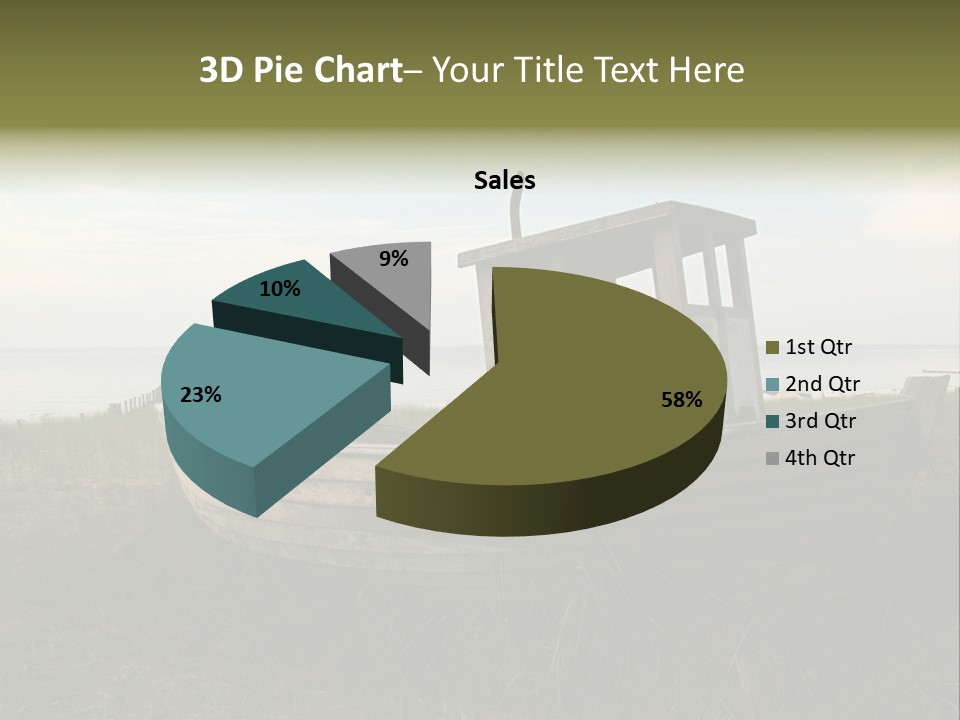 Meer Landschaft Nord PowerPoint Template
